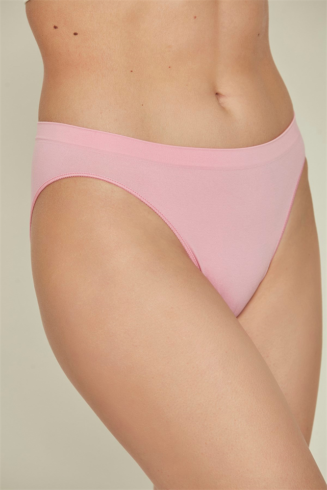 C&City Women Seamless Slip Panties 3001 Pink Neon
